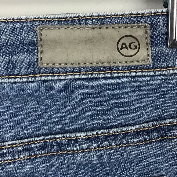 AG Adriano Goldschmied The Stevie Ankle Slim Straight Released Hem Jeans sz 27 - Picture 9 of 10